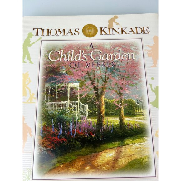 Thomas Kinkade A Child's Garden of Verses Hardcover 1999 VTG Poems Scripture - Picture 3 of 16
